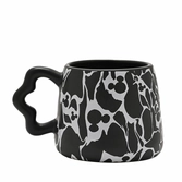 Mickey - shapes - black&white - effet craquelé - mug 3d