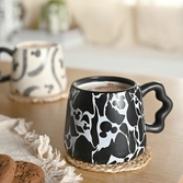 Mickey - shapes - black&white - effet craquelé - mug 3d