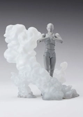 Tamashii effect accessoire pour figurine smoke white version for s.h.figuarts