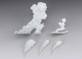 Tamashii effect accessoire pour figurine smoke white version for s.h.figuarts