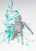 Tamashii effect accessoire pour figurine thunder green version for s.h.figuarts