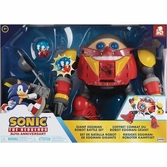 Sonic - the hedgehog playset giant eggman robot battle set