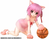 Ro-kyu-bu: fast break! statuette pvc 1/7 tomoka minato kemomimi lingerie ver. 18 cm