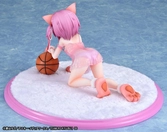 Ro-kyu-bu: fast break! statuette pvc 1/7 tomoka minato kemomimi lingerie ver. 18 cm