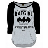BATMAN - T-Shirt Batgirl Xoxo - Blanc / Noir (XXL)