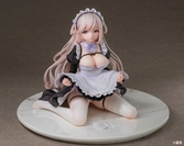 Original character statuette pvc 1/6 clumsy maid "lily" illustration by yuge 16 cm