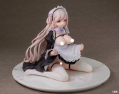 Original character statuette pvc 1/6 clumsy maid "lily" illustration by yuge 16 cm