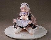 Original character statuette pvc 1/6 clumsy maid "lily" illustration by yuge 16 cm