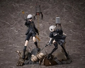 Nier:automata 1/7 statue pvc 9s deluxe version 23 cm