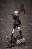 Nier:automata 1/7 statue pvc 9s deluxe version 23 cm