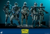 Star wars: the clone wars figurine 1/6 arc trooper fives 30 cm