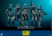 Star wars: the clone wars figurine 1/6 arc trooper echo 30 cm