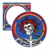 Grateful dead: skull & roses 450 piece picture disc jigsaw puzzle