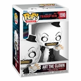 Terrifier pop! movies vinyl figurine art the clown 9 cm
