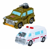The transformers: the movie studio series deluxe class pack 2 figurines brawn & autobot ratchet 11 cm