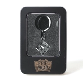 Porte clé- d6- avec lot de 7 mini dés métal 5mm