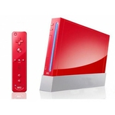Wii Rouge Edition 25e Anniv. Mario + New Super Mario Bros + Wii Sports