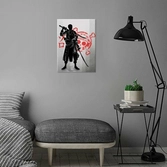 CRIMSON CHARACTERS - Magnetic Metal Poster 45X32 - Pirate Hunter