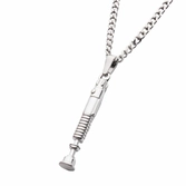 Obi-wan kenobi - sabre laser obi-wan kenobi - collier pendentif 3d
