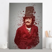 Pc splatter - magnetic metal poster 45x32 - bill the butcher