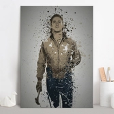 PC SPLATTER - Magnetic Metal Poster 45X32 - Driver