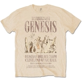 Genesis - t-shirt - an evening with (s)