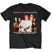Marilyn manson - t-shirt rwc - rock is dead 1999 (xxl)