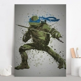 PC SPLATTER - Magnetic Metal Poster 45X32 - Leonardo