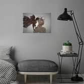 Pc splatter - magnetic metal poster 45x32 - mother of dragons