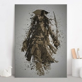 PC SPLATTER - Magnetic Metal Poster 45X32 - Where's the rum gone