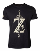 T-shirt zelda breath of the wild : Grand logo Zelda -XXL