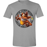 Crash bandicoot - t-shirt jump wump crash logo (xl)