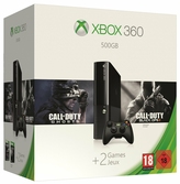 Console Xbox 360 + COD Black Ops 2 + COD Ghosts - 500 Go