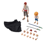 Figurines Shanks & Monkey D. Luffy : Childhood - S.H.Figuarts