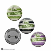 Set de 6 Badges Lenticulaires Beetlejuice