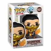 Mortal kombat pop! games vinyl figurine scorpion 9 cm