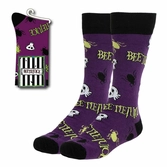 Beetlejuice chaussettes purple 38-45