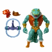 Motu x tmnt: turtles of grayskull figurine deluxe leatherhead 14 cm