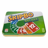 Skip-bo deluxe jeux de cartes boîte métal