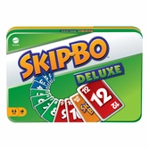 Skip-bo deluxe jeux de cartes boîte métal