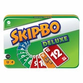 Skip-bo deluxe jeux de cartes boîte métal