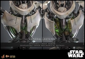 Star wars figurine movie masterpiece diecast 1/6 general grievous 42 cm