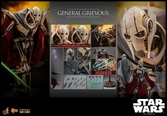 Star wars figurine movie masterpiece diecast 1/6 general grievous 42 cm