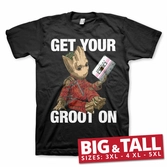 GUARDIANS OF THE GALAXY 2 - T-Shirt Big & Tall - Get Your Groot (3XL)