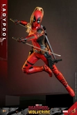 Deadpool & wolverine movie masterpiece figurine 1/6 ladypool 30 cm
