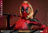 Deadpool & wolverine movie masterpiece figurine 1/6 ladypool 30 cm