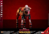 Deadpool & wolverine movie masterpiece figurine 1/6 ladypool 30 cm