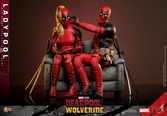 Deadpool & wolverine movie masterpiece figurine 1/6 ladypool 30 cm