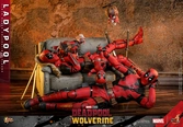 Deadpool & wolverine movie masterpiece figurine 1/6 ladypool 30 cm