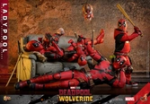 Deadpool & wolverine movie masterpiece figurine 1/6 ladypool 30 cm
